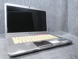 SONY VAIO VGN-NW51FB Core2Duo P8700 2.53GHz 4GB DVDスーパーマルチ ノート ジャンク N49265