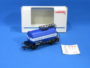 ●箱付 メルクリン 4642 タンク貨車 ALLES KLAR MIT KORN HOゲージ 貨物列車 Marklin 鉄道模型 ジオラマ 海外 外国 1