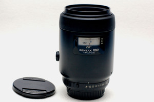 PENTAX Pentax original 100mm auto focus single burnt point high class macro lens 1:2.8 rare * operation goods 