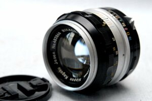 Nikon ニコン 純正 NIKKOR-S 50mm MF 高級単焦点レンズ 1:1.4 作動品