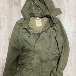 J.CREW ミリタリージャケット フード付き 希少 レア