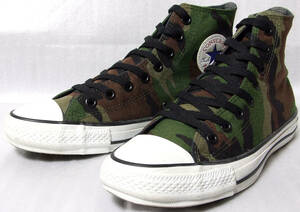 ■CONVERS ALL STAR-CDR HI カモ 20011年限定【US7.5】】コーデュラナイロン迷彩希少完売！新同極美品