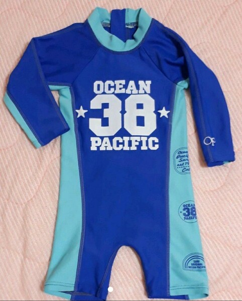 美品 OPオーシャンパシフィック ラッシュガード 90cm ベビー水着