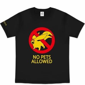 ファイナルファンタジーXIV：蒼天のイシュガルド/FF14/カーバンクル/NO PETS ALLOWED/ペット禁止Tシャツ