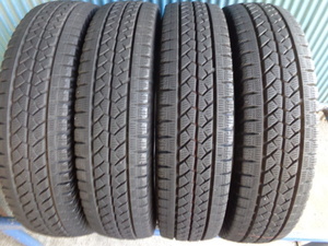 ブリヂストン BLIZZAK VL1　155/80R14 88/86N LT 4本 8～9分溝