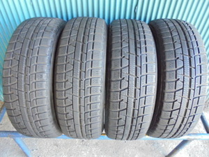 ヨコハマ iceGUARD iG50PLUS　195/65R15　4本　8～9分溝2本と8分溝2本