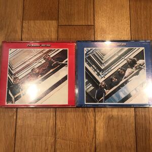 送料無料ザ・ビートルズ 「1962-1966」「1967-1970」2枚組 中古CD 赤盤 青盤 セットTHE BEATLES 名曲多数収録