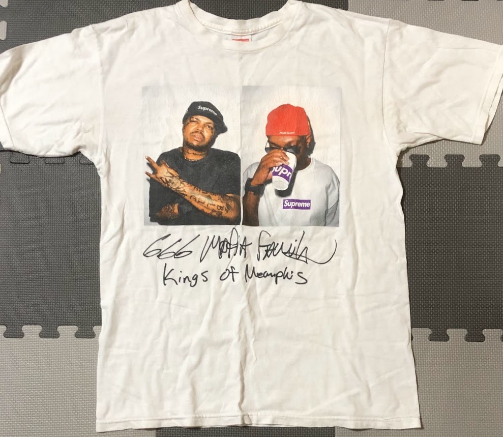 ヤフオク! -「supreme three six mafia」の落札相場・落札価格 公式の 激レア★supreme 12A Three Six Mafia Tシャツ Tシャツ/カットソー(半袖/袖なし)