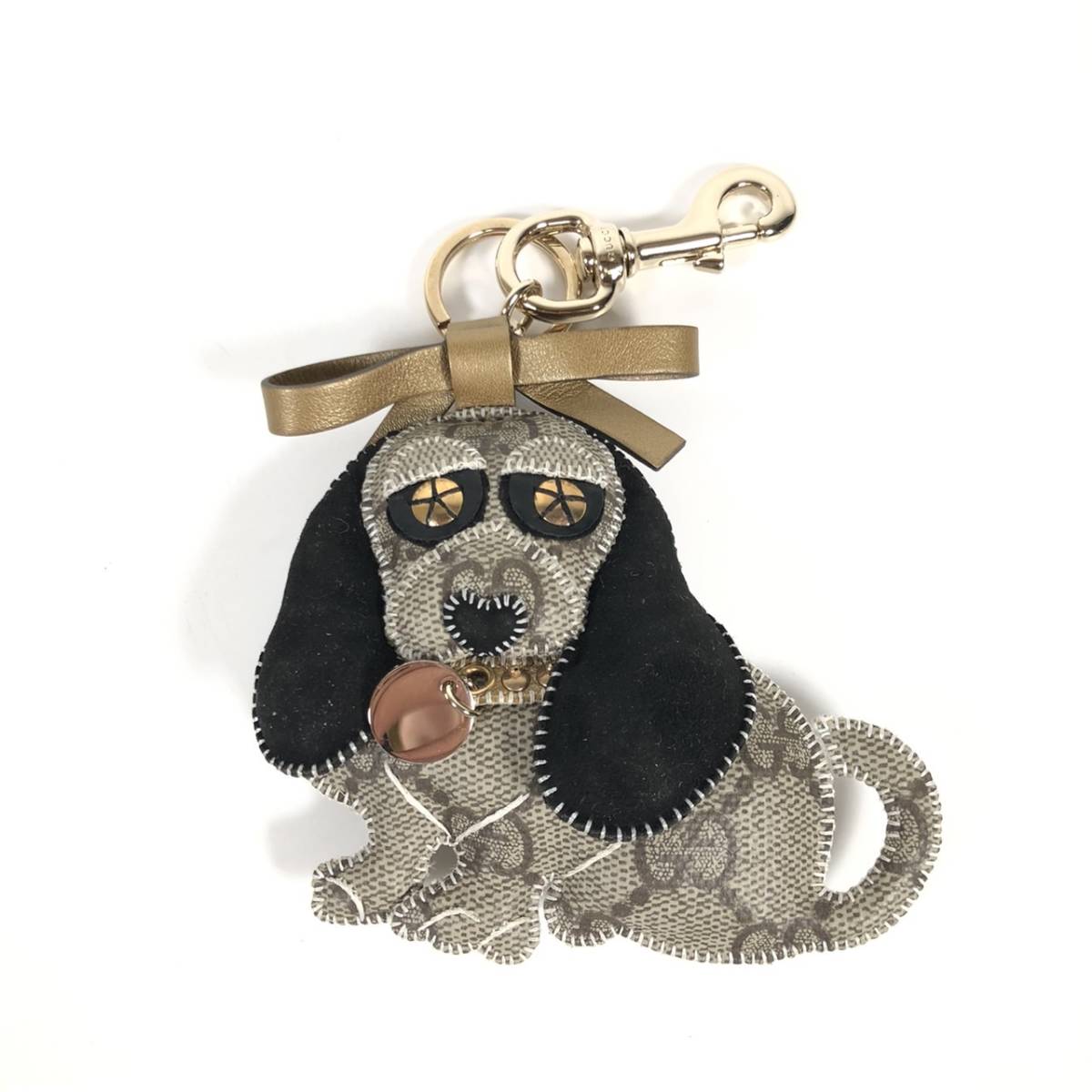 ヤフオク! -「gucci グッチョリ」の落札相場・落札価格 ファッションセール 犬 パグ グッチ 新品同様☆GUCCI キーホルダー 限定 ゴールド金具 GG柄 キーホルダー