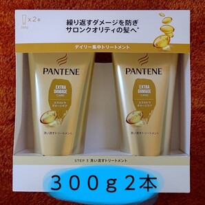 リニューアル品☆新商品☆パンテーン エクストラダメージケア デイリー補修トリートメント 300g×2