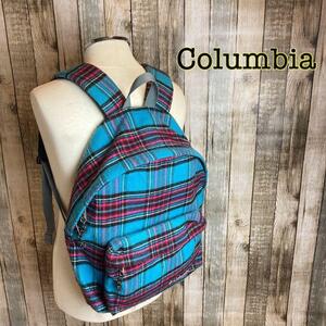 Columbia コロンビア めちゃオシャレ チェック柄リュック ユニセックス 山登り 通学