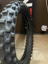 中古MCタイヤ 2021年製造 DUNLOP GEOMAX MX33 110/90-19 ダンロップ ジオマックス 110 90 19 2221 K2291_画像4