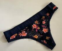 【送料無料】22新品■ヴィクトリアシークレット ピンク Victoria's Secret PINK レース Tバック ショーツ XS (日本サイズ XS～S位) 正規1_画像5