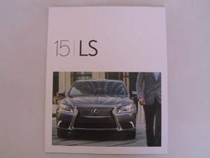  Lexus LS460 LS600hL 2015-2016 year of model USA catalog 