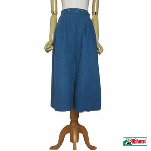 Alphorn リネン混 チロル カントリー スカート レディース w70.5cm 民族衣装 古着