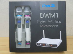 F-444★Digital Wireless Microphone★Pro.2★DWM1★マイク2本入り★保管品