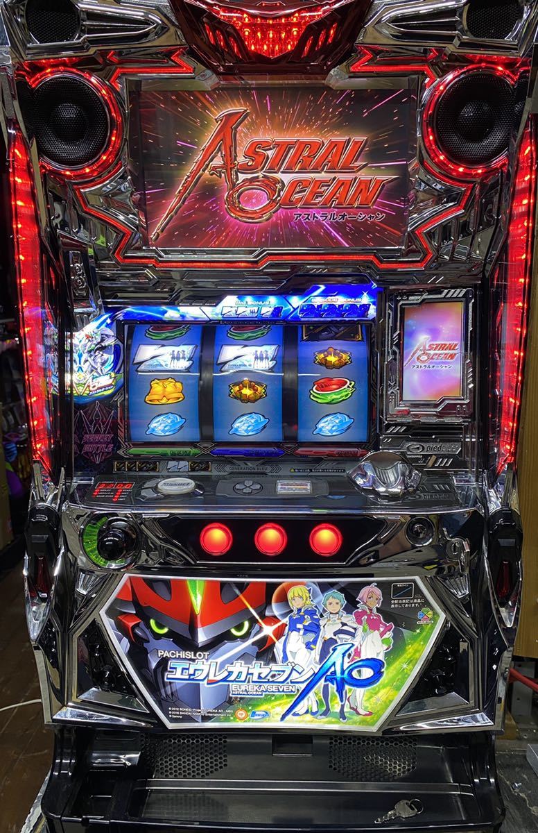 ヤフオク! -「エウレカセブンao」(パチスロ実機) (パチンコ、パチスロ ...