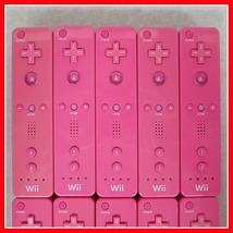Wii リモコン RVL-003 ピンク 10個 + モーションプラス RVL-026 ホワイト10個 まとめて大量セット シリコンカバー付 任天堂 Nintendo【10_画像2