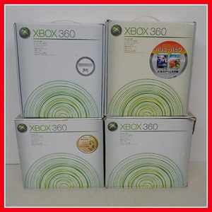 XBOX360 本体一式 まとめて4台セット Microsoft マイクロソフト 箱付【60
