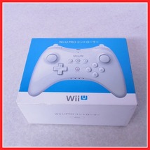 動作品 WiiU PROコントローラ WUP-005 シロ 箱付 任天堂 Nintendo【10_画像7