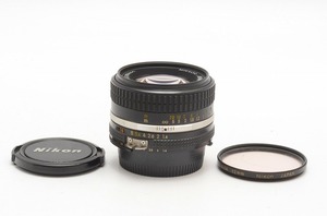 【美品♪】ニコン Nikon Ai-S NIKKOR 50mm F1.4 単焦点レンズ＜フィルター,前後キャップ＞630T8832