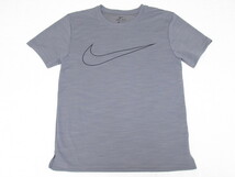 NIKE Tシャツ ドライフィット 上下セット グレー S ナイキ トレーニング ワークアウト ランニング セット AJ8024-056 CJ7673-060_画像2