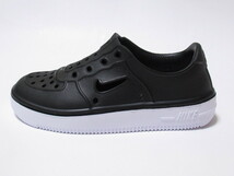 NIKE FORM FORCE 1 PS 黒 ブラック 18cm ナイキ フォーム フォース1 水陸両用 スリッポン サンダル AT5243-001_画像4