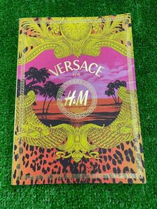 ○H7278 未使用　ヴェルサーチ　VERSACE H&M 非売品ノート　○