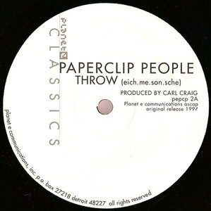 Paperclip People Throw / Remake (Basic Reshape)　ベーチャンのはまるで水墨画の如し！