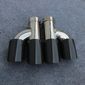  necessary attention recommendation dual carbon muffler cutter stainless steel variation abundance dress up BMW AUDI