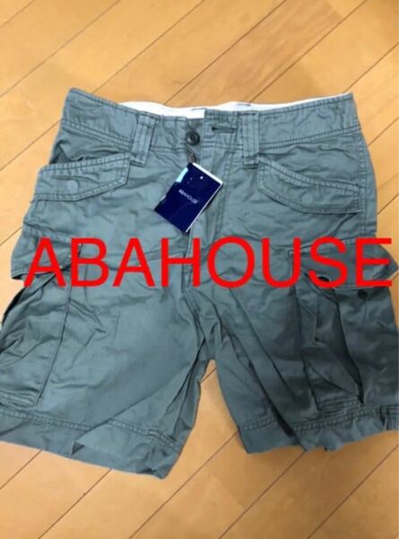 ABAHOUSE アバハウス　ハーフパンツ　ショートパンツ　カーゴ　短パン