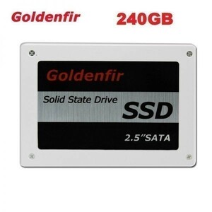 ◆最安◆★新品★ ★ SSD Goldenfir 240GB SATA3/6.0Gbps 2.5インチ 高速 NAND TLC 内蔵 デスクトップPC ノートパソコン