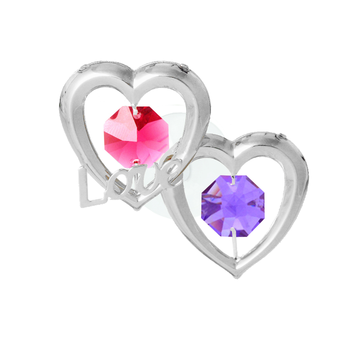 Ventouse Suncatcher Amour Coeur Cadeau D'anniversaire Cadeau Femmes Hommes Amis Luxe Cristal, œuvres faites à la main, intérieur, marchandises diverses, ornement, objet