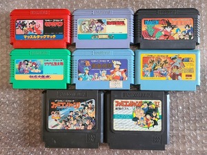 全8本 キン肉マン ドラゴンボール ゲゲゲの鬼太郎 聖闘士星矢 ファミコンジャンプ ファミコン FC レトロ ゲーム 任天堂 バンダイ