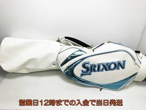 【1円】ゴルフ SRIXON スリクソン キャディバッグ　ゴルフバッグ　ホワイト系 1A400-2707e/F6