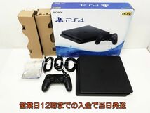 【1円】PS4 ジェット・ブラック 500GB (CUH-2100AB01) ゲーム機本体 初期化動作確認済み 1A3000-716e/G4_画像1