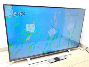 6/207 【動作確認済】TOSHIBA 東芝 液晶テレビ 43M540X 2021年製 43型 レグザ REGZA リモコンあり AC電源コード無し