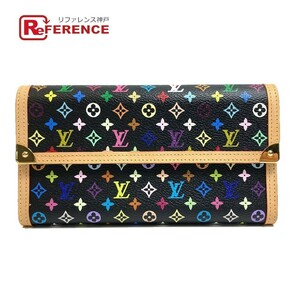 LOUIS VUITTON ルイヴィトン M92658 モノグラムマルチ ポルトフォイユ インターナショナル 長財布 ノワール ブラック【中古】