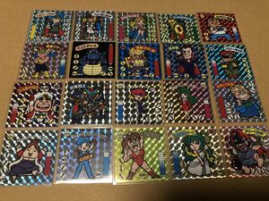 幻の最終抗争 ガムラセレクション シール 全41種 完品 封筒・あいさつ状