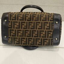 ★FENDI フェンディ　ズッカ　ハンドバッグ　ミニボストンバッグ　ブランドバッグ　中古　0622KO_画像5