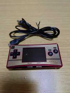 ゲームボーイミクロ 本体 ファミコンカラー USB充電器