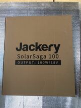 新品未開封　Jackery SolarSaga 100　ジャックリー　ソーラーパネル　ポータブル電源　充電　送料着払い発送_画像1