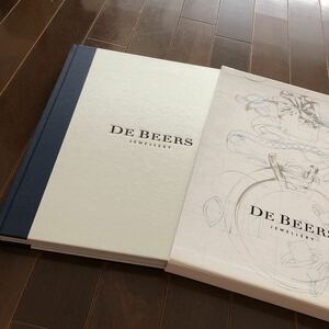 DE BEERS JEWELLERY デビアス　ジュエリーブック　ダイヤモンド　作品集　デザイン書　デ・ビアス　非売品　日本語版　希少　レア