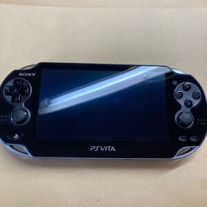 psvita1100 クリスタルブラック本体 SONY