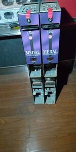 レート変更無料 グローリー GLORY コインサンド メダル 本体 EMS-7 ホッパー 10スロ使用 2台 シリンダー鍵は付属しません 別途500円で対応