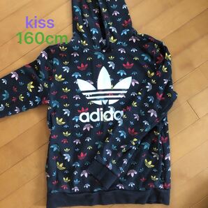 Adidas Originals(アディダス オリジナルス) kiss キッズ 160cmモノグラムロゴパーカ