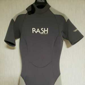 美品 RASH wet suits ラッシュ ウェットスーツ スプリング 半袖 既製MLサイズ（Mサイズ相当） レディース WOMEN ML 3mm