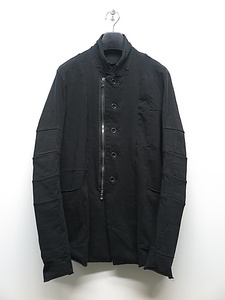 SALE40%OFF/The Viridi-anne・ザ ヴィリディアン/STRETCH JERSEY JACKET/BLACK・1