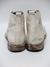 SALE30%OFF/Portaille・ポルタユ/front zip boots　Soft tanned horse（馬革） : dustywhite・26.0_画像4