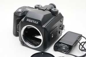【フジヤカメラ】ジャンク品 PENTAX 645NⅡ (120中枠／リモートバッテリーパック付き) ペンタックス 中判フィルムカメラ